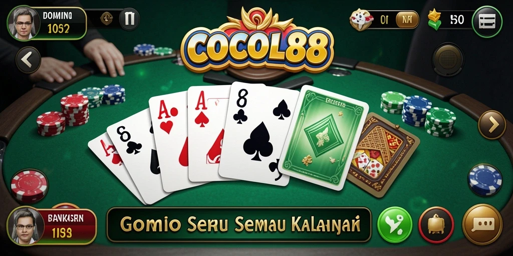 Tampilan gameplay seru di COCOL88 yang mengasyikkan.