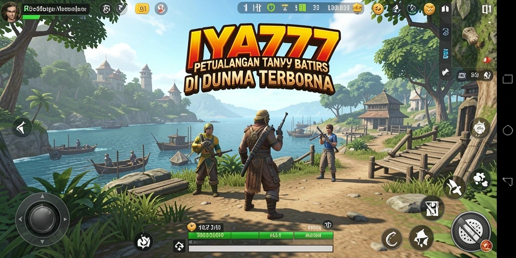 Tampilan gameplay IYA777 yang menakjubkan di dunia terbuka.