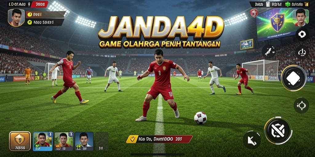 Gameplay seru dalam JANDA4D dengan berbagai mode olahraga.