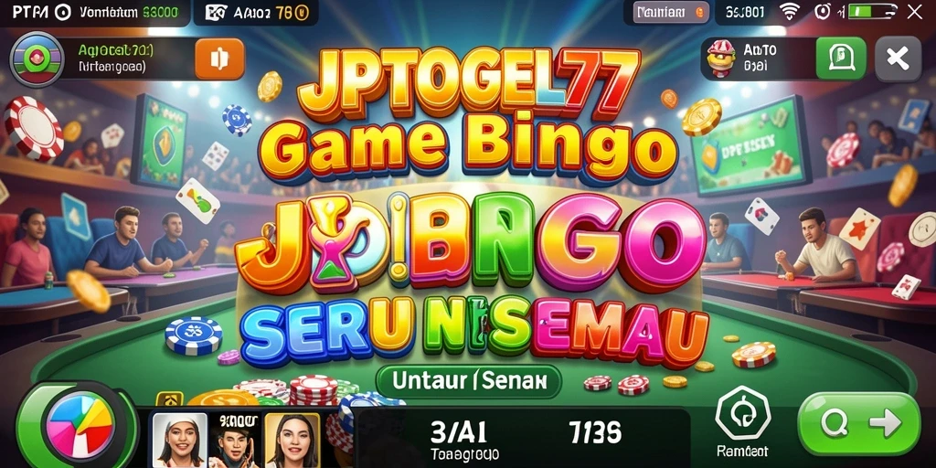 Tampilkan gameplay Bingo seru JPTOGEL77.
