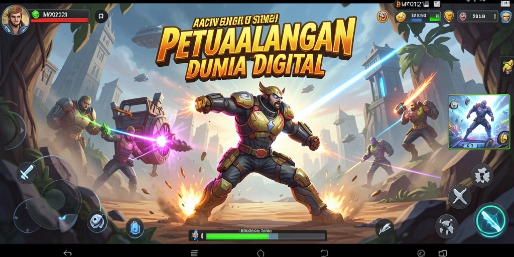 Tampilan gameplay MPO2121 yang penuh aksi dan ketegangan.