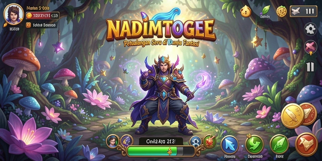 Tampilan gameplay NADIMTOGEL yang menakjubkan dan penuh petualangan.
