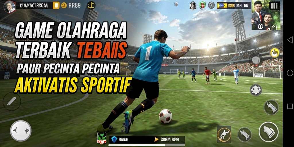 Tampilan gameplay menyenangkan di <strong>RR89</strong> dengan variasi olahraga yang menarik.